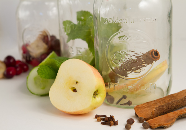 Apple Pie Infused Water