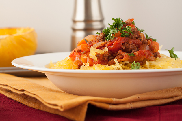 Bison Bacon Spaghetti Squash Bologase 2