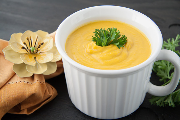 Chicken Herb + ButternutSquash Soup 2