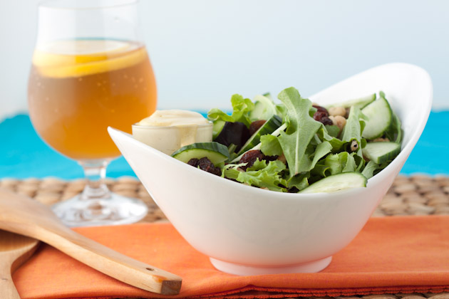 Chickpea Lemon Salad Dressing