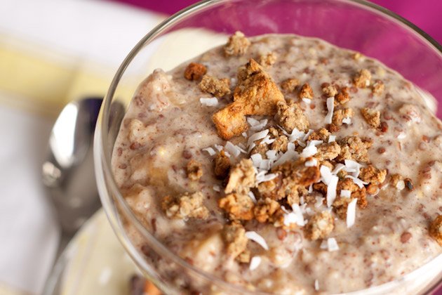 Mason Jar Almond Banana Pudding