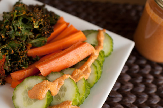 Smoked Paprika Kale Chips
