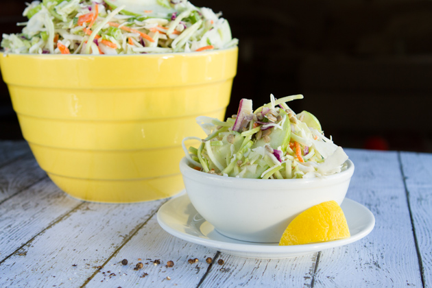 Summer Fresh Lemon Coleslaw
