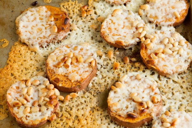 Sweet Potato & Feta Coins (30)