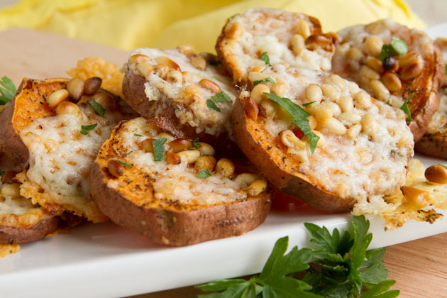 Sweet Potato & Feta Coins (9)