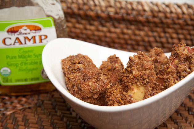 Walnut Crunch Apple Wedges