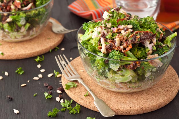 Warm Bacon Broccoli Salad2