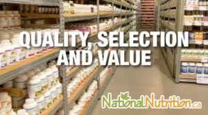 National Nutrition – Quality, Selection, Service, and Value