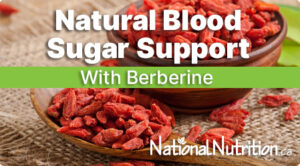 Natural Blood Sugar Support With Berberine